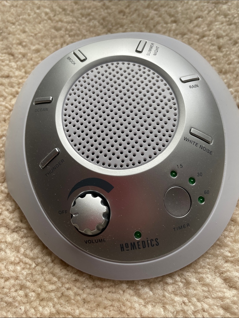 Homedics Portable Sound Machine